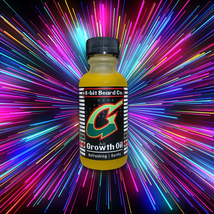 8-bit Beard Co. - Wholesale Hair Oil - Growth Oil | Beard (Hair) Oil - Energizing and Earthy