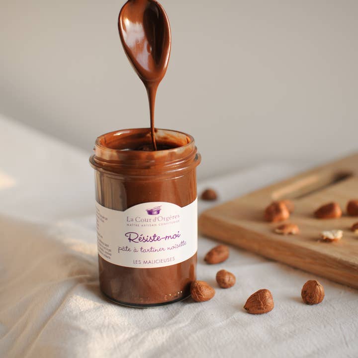 La Cour d'Orgères - Wholesale Jam/Jelly - “Resist me” chocolate spread 250g Chocolate spread1