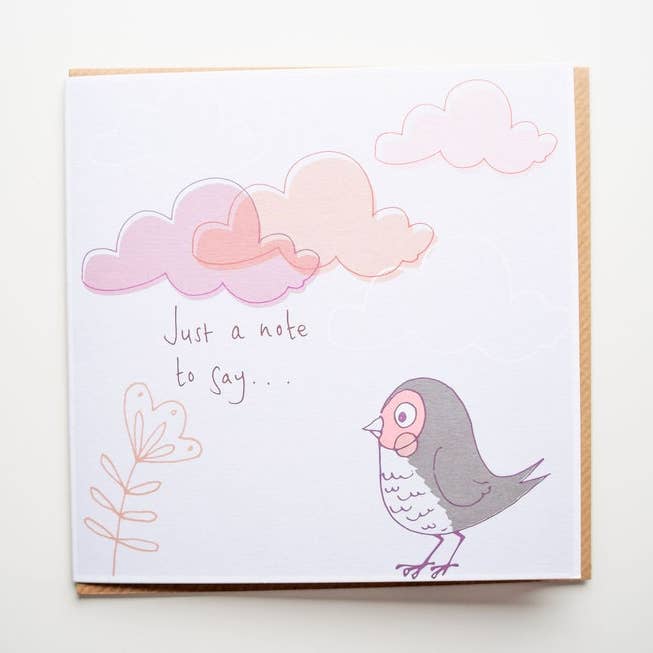 Una tarjeta perfecta cuando solo quieres enviar una pequeña nota para venta al por mayor de Hanxmade