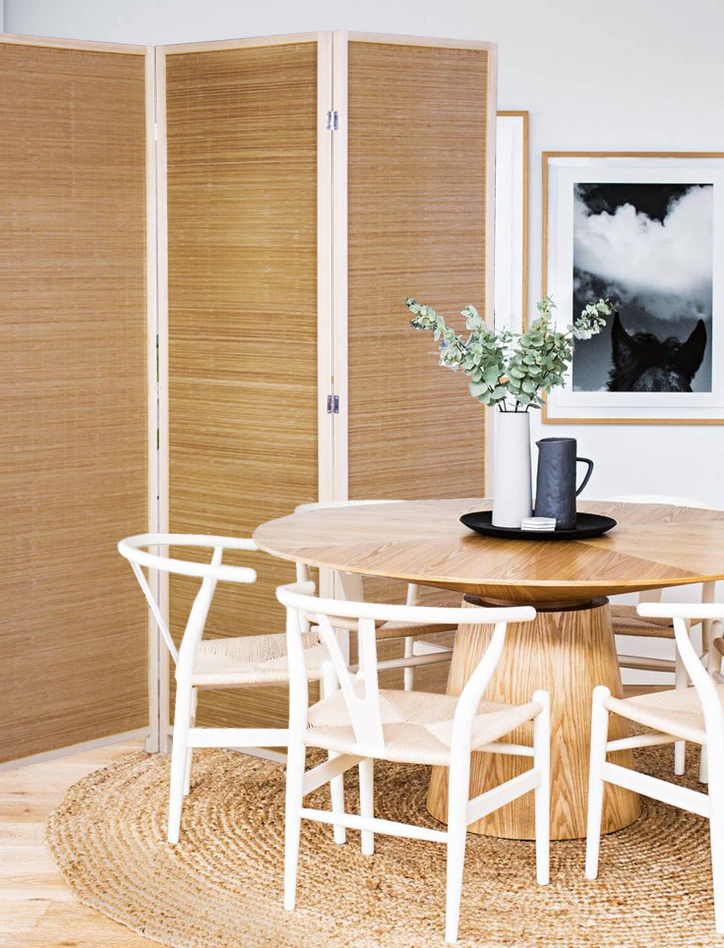 Screen Gems - Wholesale Room Divider - Osaka Screen Gems 3 Panel Bamboo Room Divider8