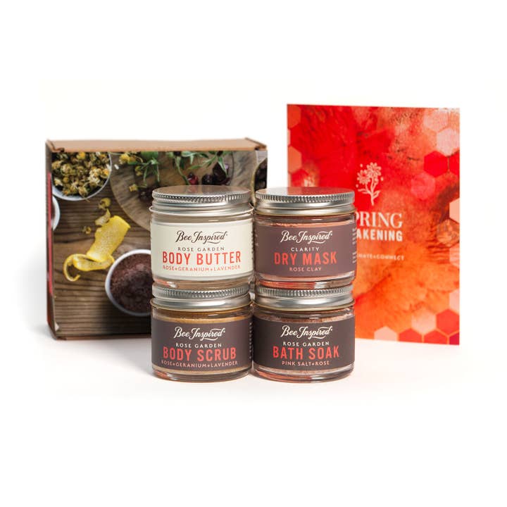 Petite Spring Awakening Set | Spring Spa Gift Set for wholesale by Bee Inspired