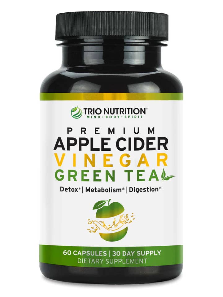 Organic Green Tea and Apple Cider Vinegar Pills for wholesale by Trio Nutrition