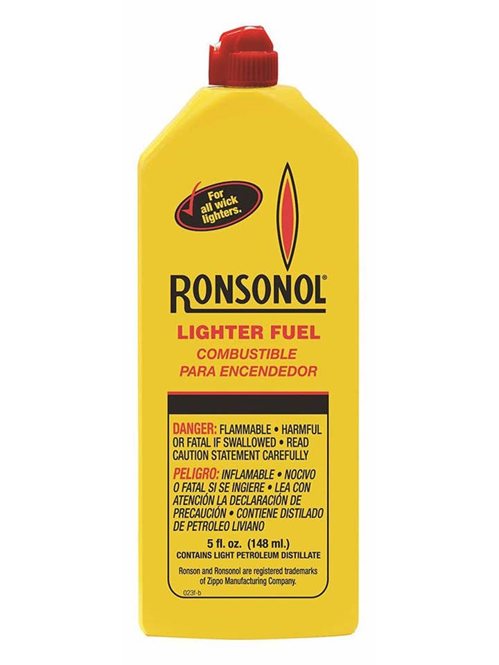 Ronsonol Lighter Fuel for All Wick Lighters, 5 fl. oz for wholesale by Benhalex