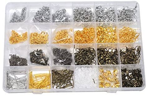 Mandala Crafts – Großhandel Bastelzubehör – Dreifarbiger Ohrringhaken für die Schmuckherstellung3