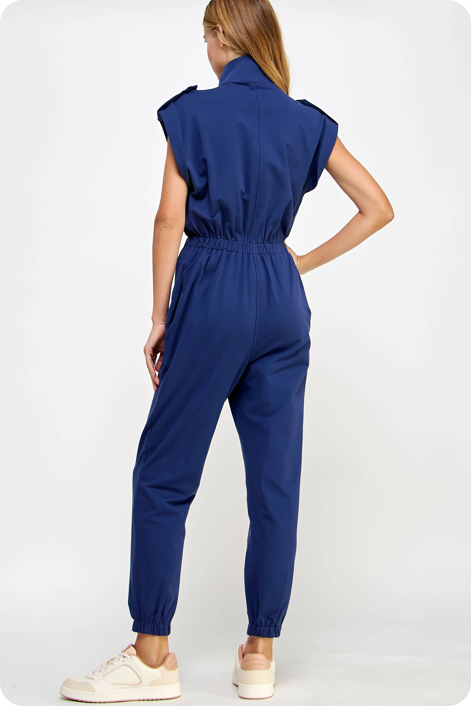 Strut & Bolt - Venta al por mayor Peto - Mujer - Mono tipo jogger sin mangas con cuello alto10