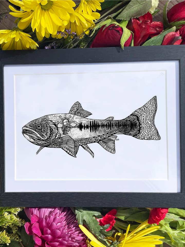 Trota Westslope per la vendita all'ingrosso da parte di Busy Lizzy Ink