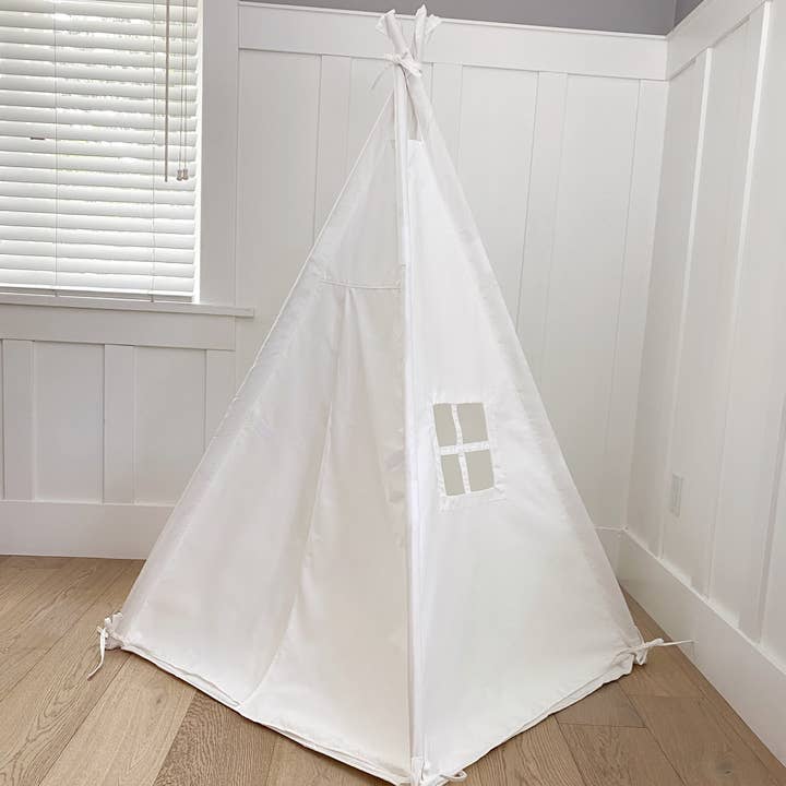 Domestic Objects - Wholesale Tent – Child - Handmade Kids Play Tent in Cream Cotton Canvas6