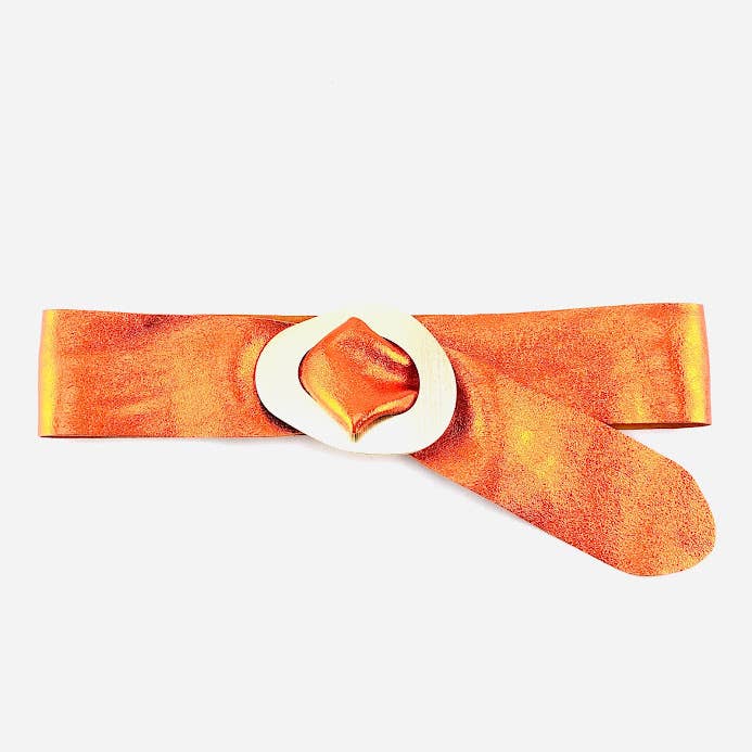 MILANO AMOUR – Großhandel Gürtel – Damen – SADE Laminatgürtel aus echtem Leder, Einheitsgröße, mit Schnalle14