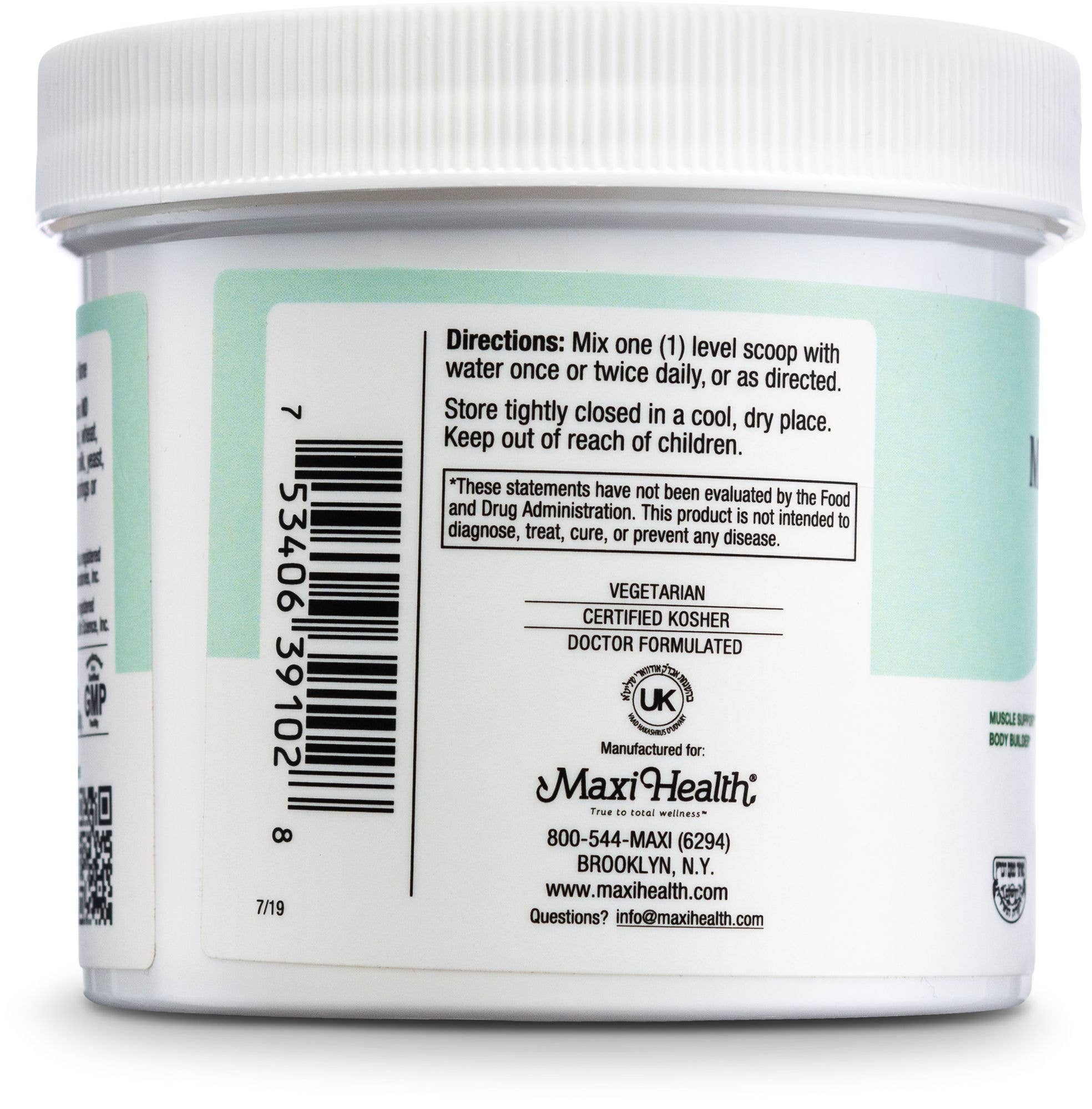 Maxi Health - Wholesale Oral Supplement/Vitamin - Creatine Muscle Complex2