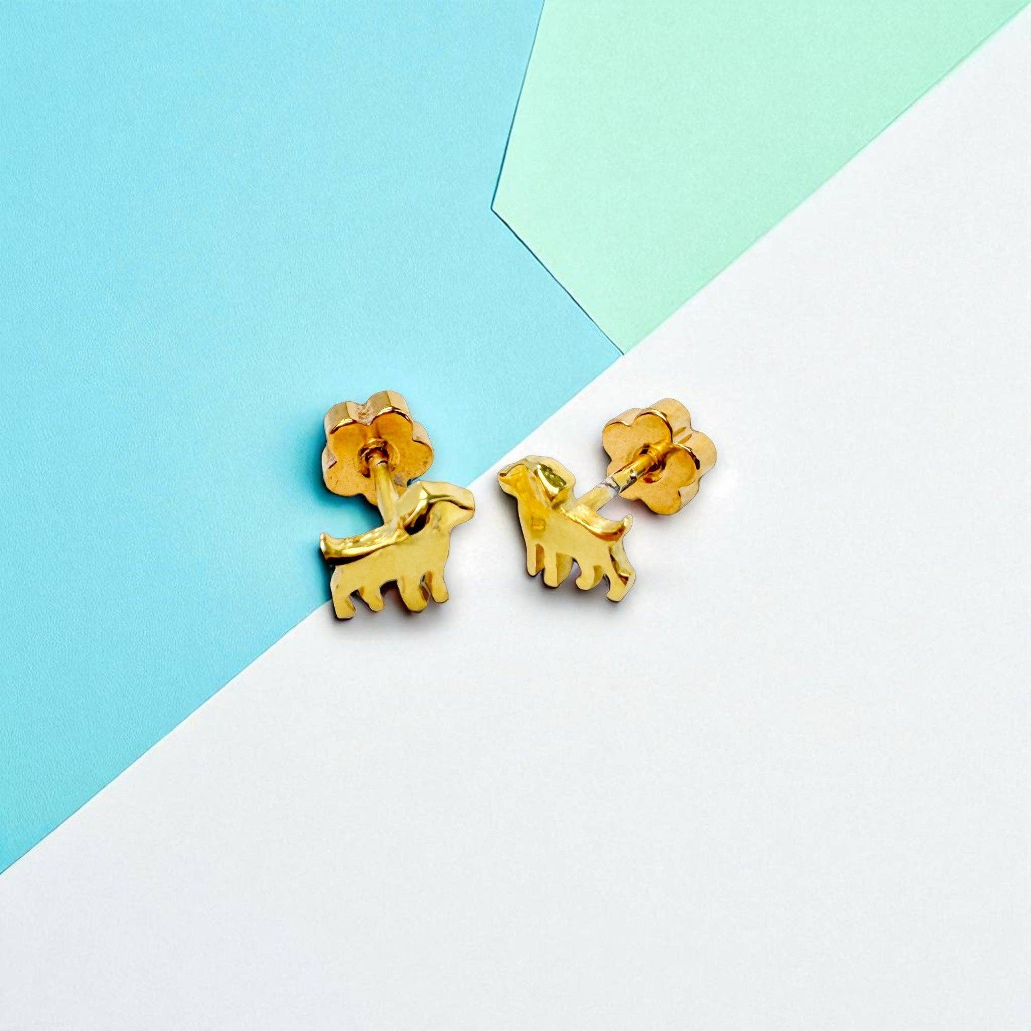 ETHICGOODS - Wholesale Stud/Post Earrings - Dog Tiny Stud Earrings1