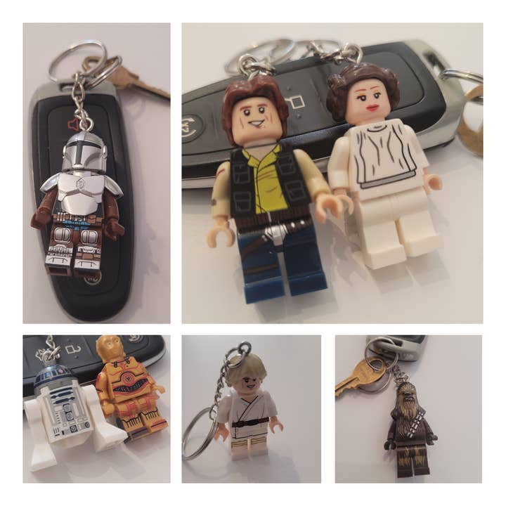 Con-Quest Crafts – wholesale Dangle earrings – Sci-Fi Star Wars Inspired Earrings Necklaces & Zipper Pulls6