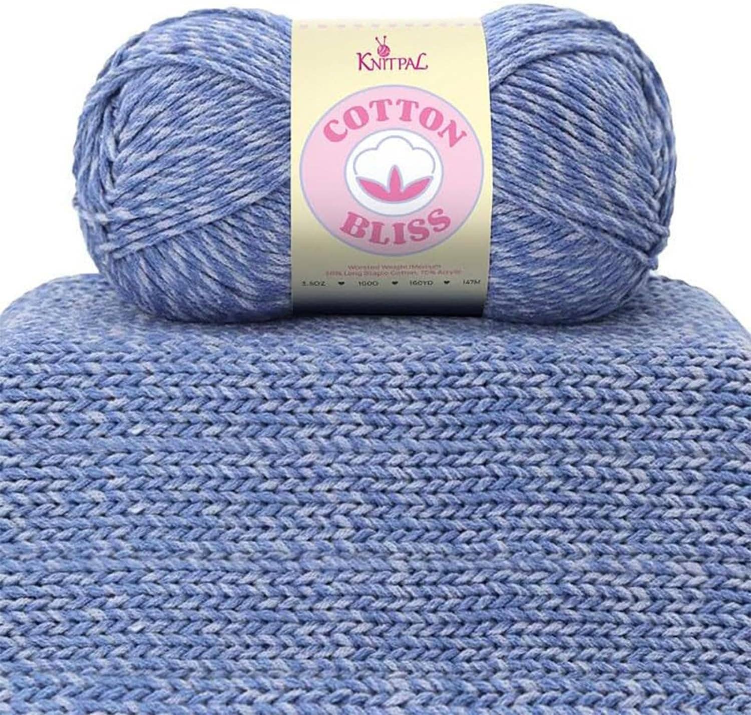 KnitPal - Wholesale Yarn - Cotton Bliss Milky Soft Yarn - #4 Worsted Weight26