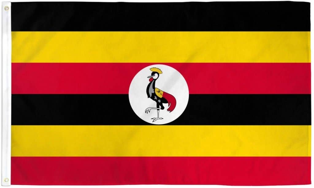 Flags Importer - Wholesale Flag - Uganda Flag 3x5ft Poly1
