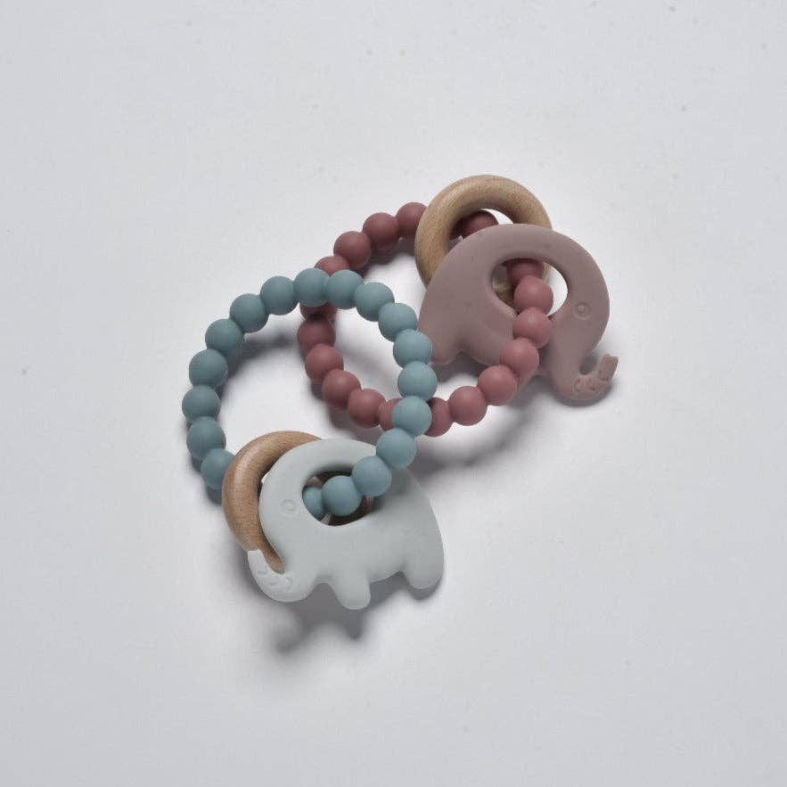 Inside Out Toys - Wholesale Teether (Not Clip-On) - Baby - Elephant Teether Beads1