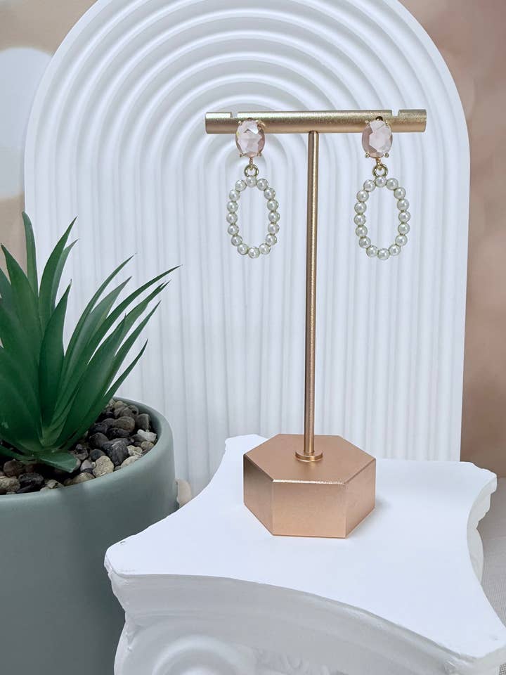 Perle rose pour la vente par NEM Designs