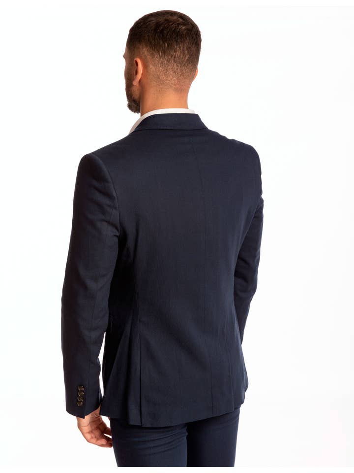 CELOPMAN - Wholesale Kostuumjas - Heren - Donkerblauw colbert4