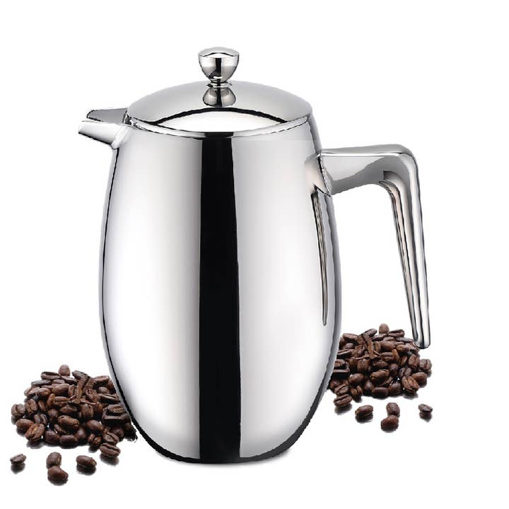 Pressa francese in acciaio inox a doppia parete Brilliant 0,35 l per la vendita all'ingrosso da parte di Karl Weis