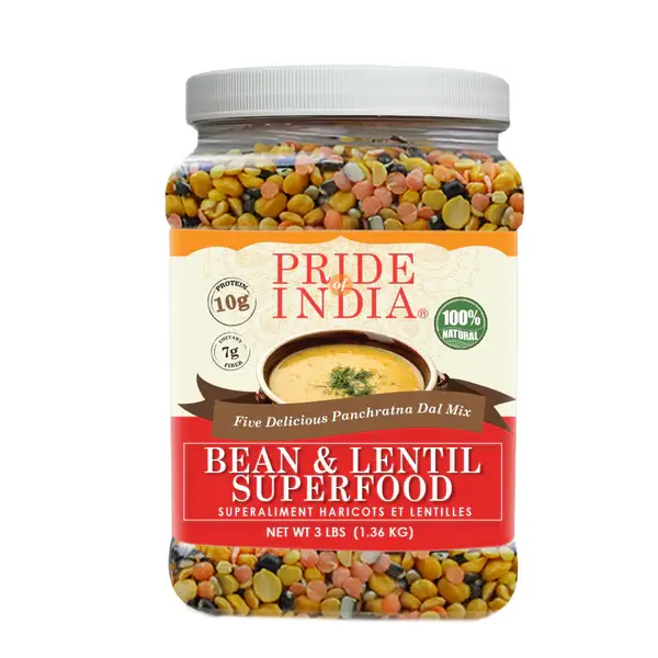 PRIDE INDIA BRANDS - Wholesale Beans - Five-Lentil and Bean Superfood Mix2