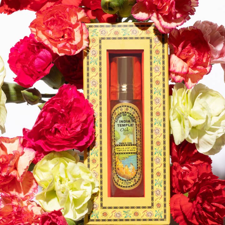 R. Expo/Song of India – Großhandel Aromaöl-Roll-on – India Temple Duftöl Roller Display mit 12 Stück3