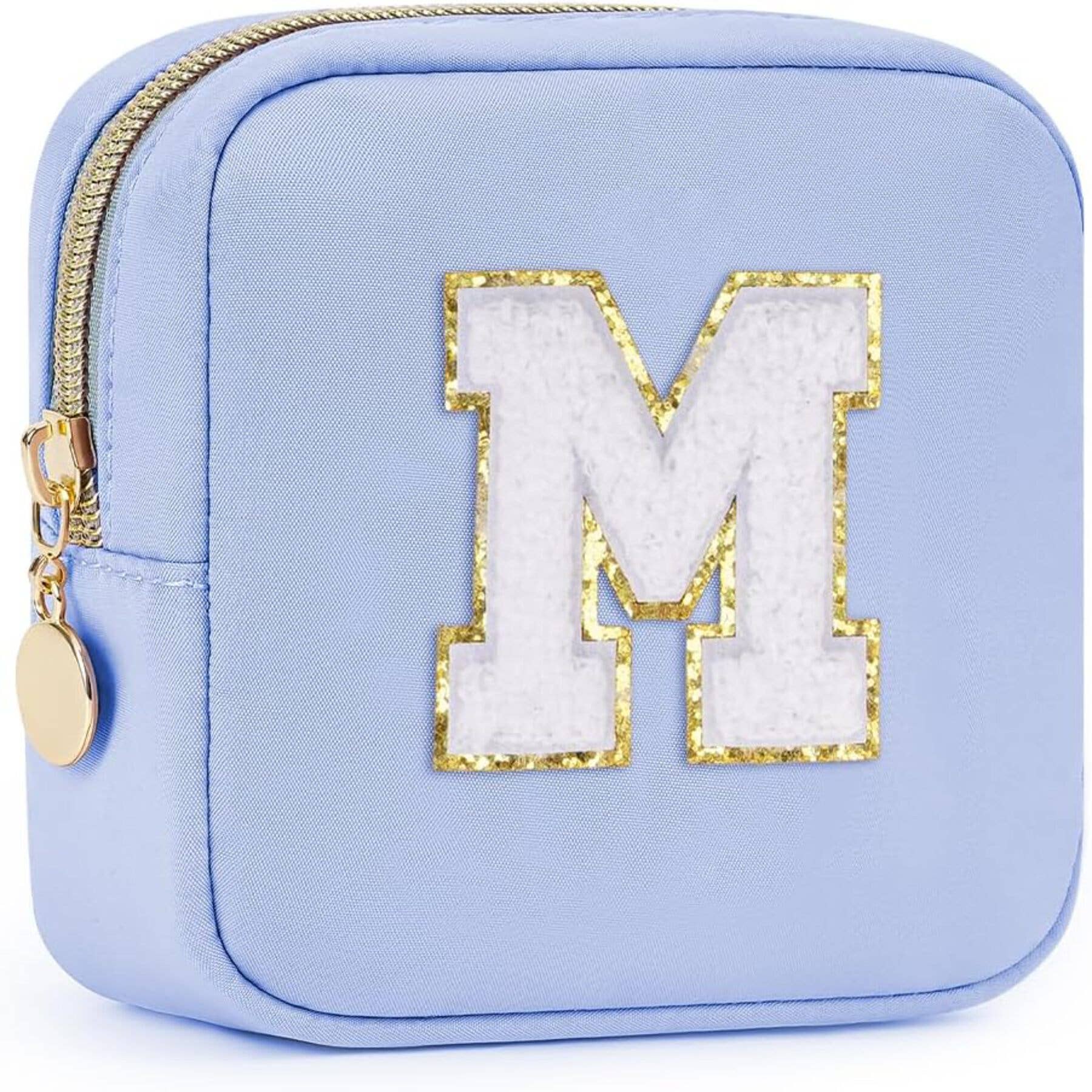 wandf – Großhandel Schmink-/Kosmetiktasche – Personalisierte Monogramm-Tasche Mini Initialen Schminktasche86