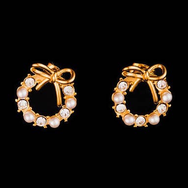 Wreath Stud Earrings for wholesale by Steward & James