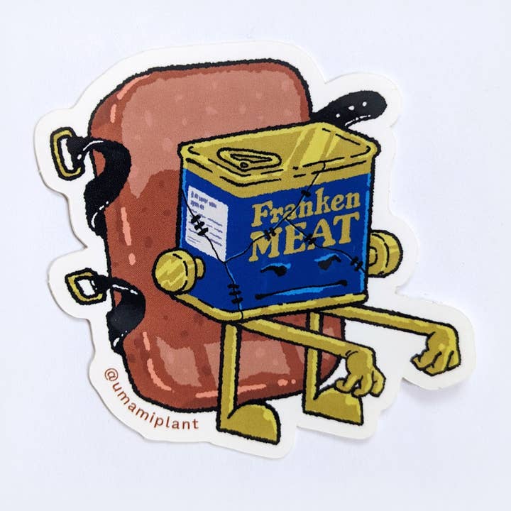 FrankenMeat vinyl klistermärke för wholesale av UMAMIPLANT