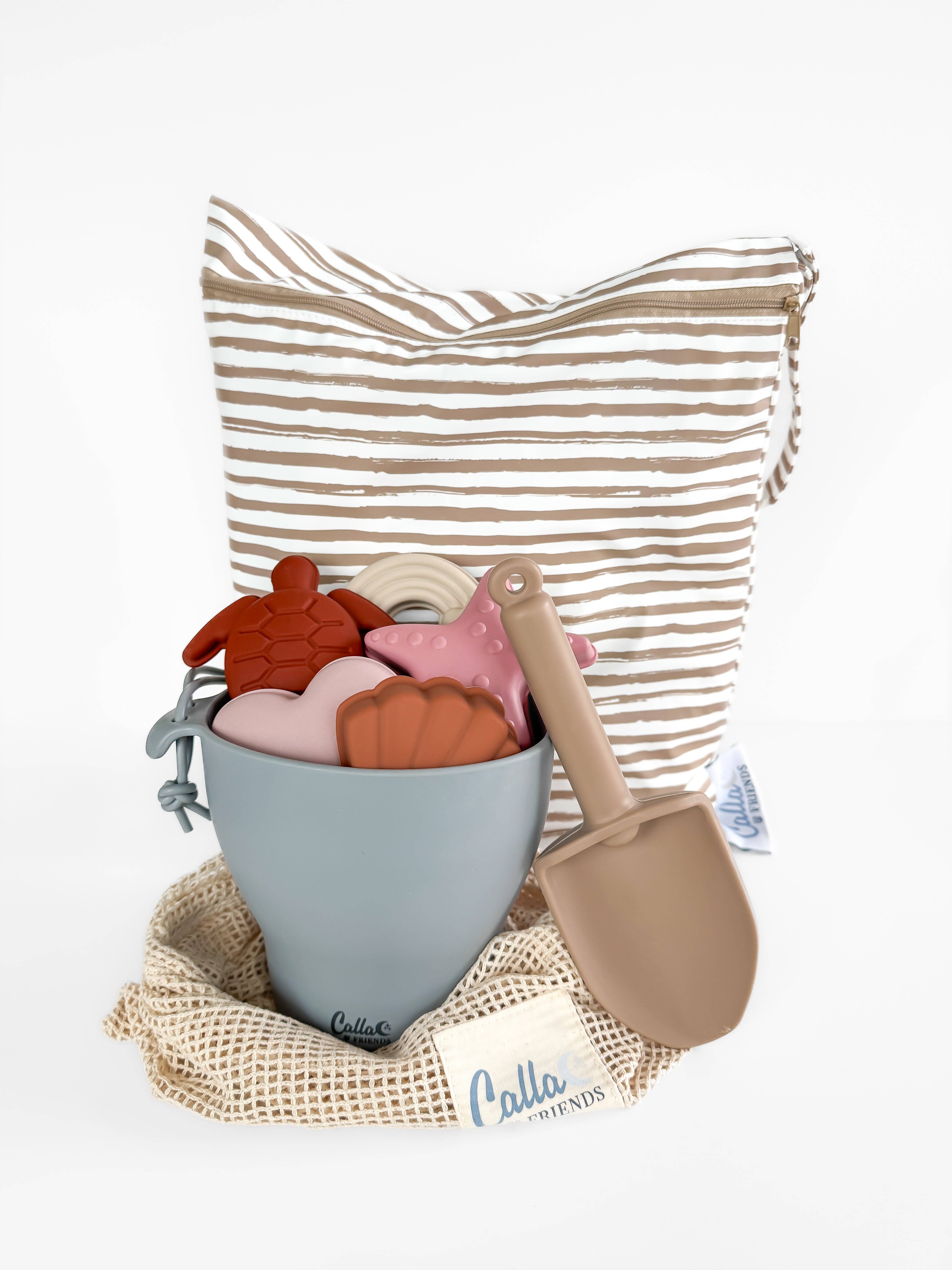 Calla & Friends - Wholesale Beach/Pool Toy - Kids & Baby - Hudson Silicone Beach Toy Set9