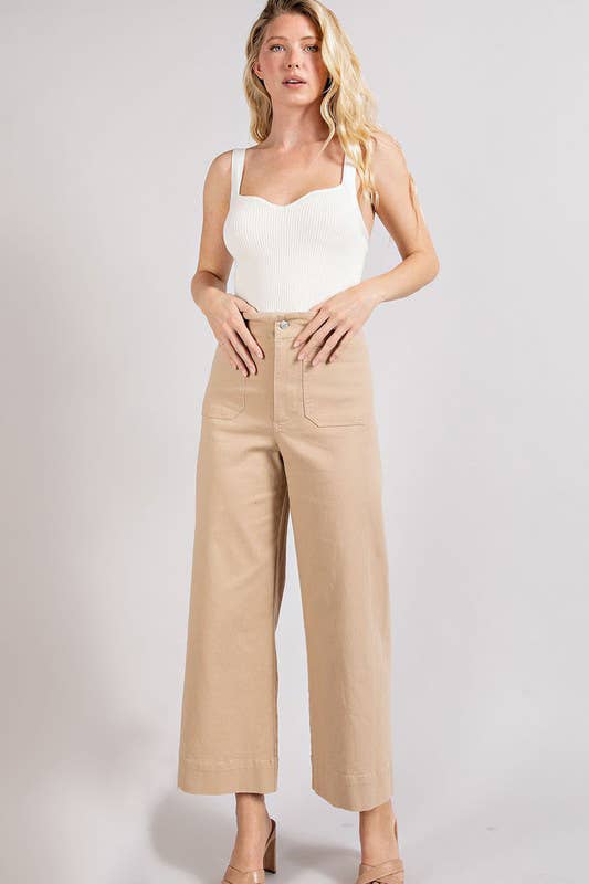 Peace Love Line – Großhandel Hose – Damen – SLH9504 PLUS - PLUS WEICH GEWASCHENE WEITE HOSE23