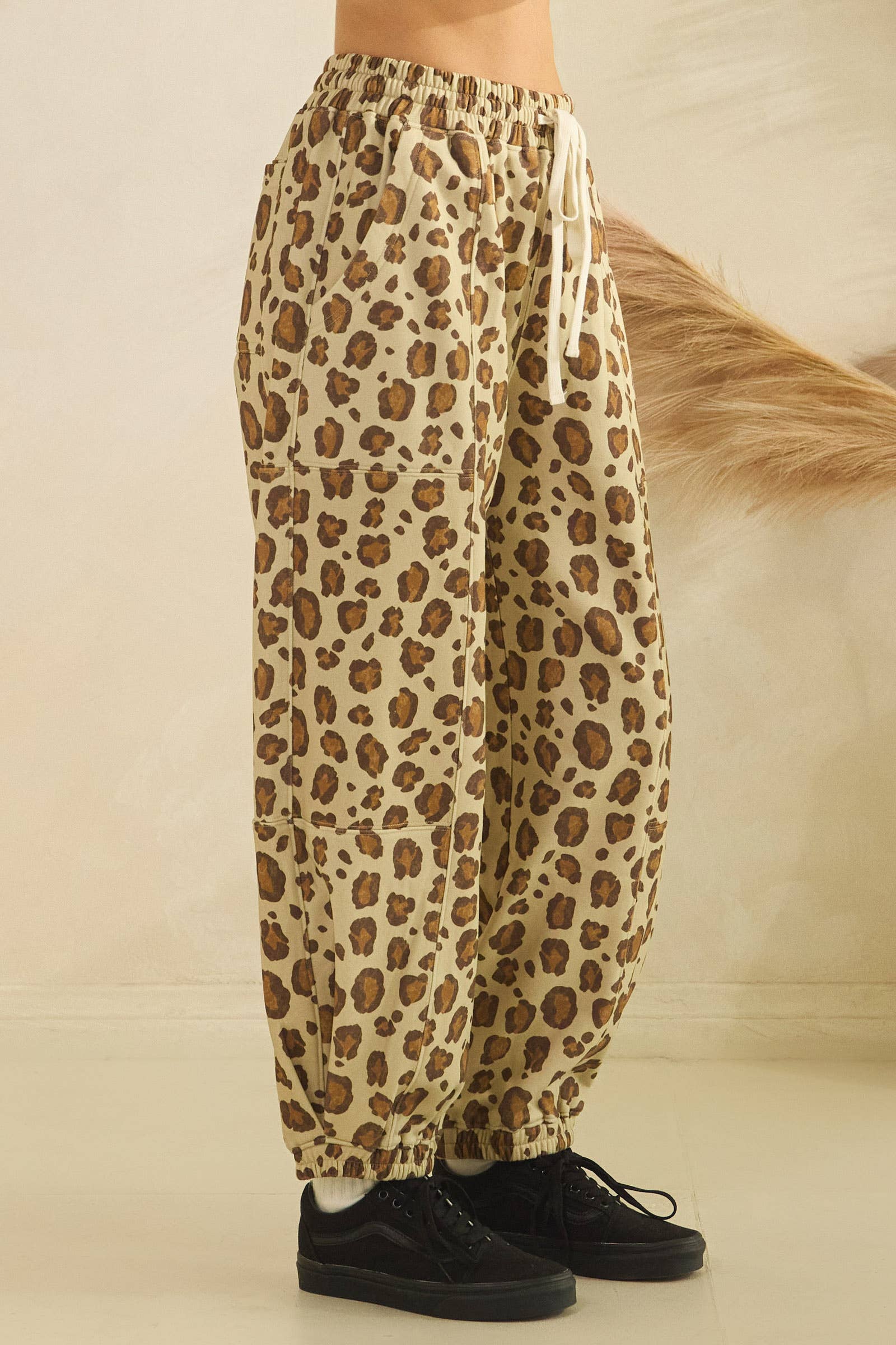 Veveret - Wholesale Pants - Women's - Printed French Terry Pants69