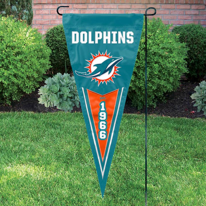 Party Animal, Inc. - Wholesale Flag - Miami Dolphins Vertical Pennant1