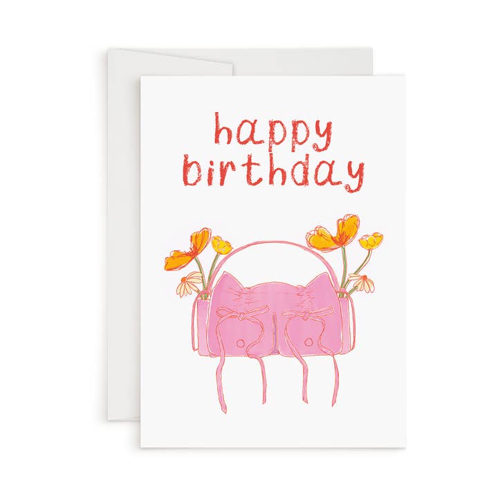 Birthday Bag Birthday Card for wholesale by POSTIE