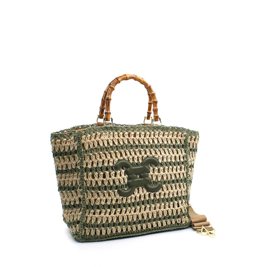 Vimoda - Wholesale Beach Bag - CROCHET Tote Handbag with logo5