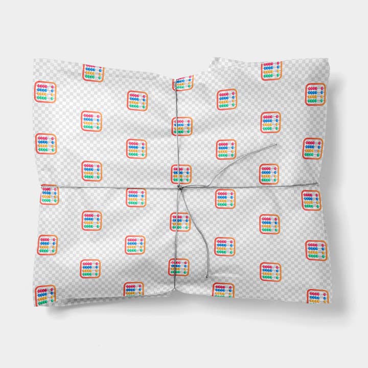 Emballage cadeau Abacus Emoji pour la vente par The Design Craft