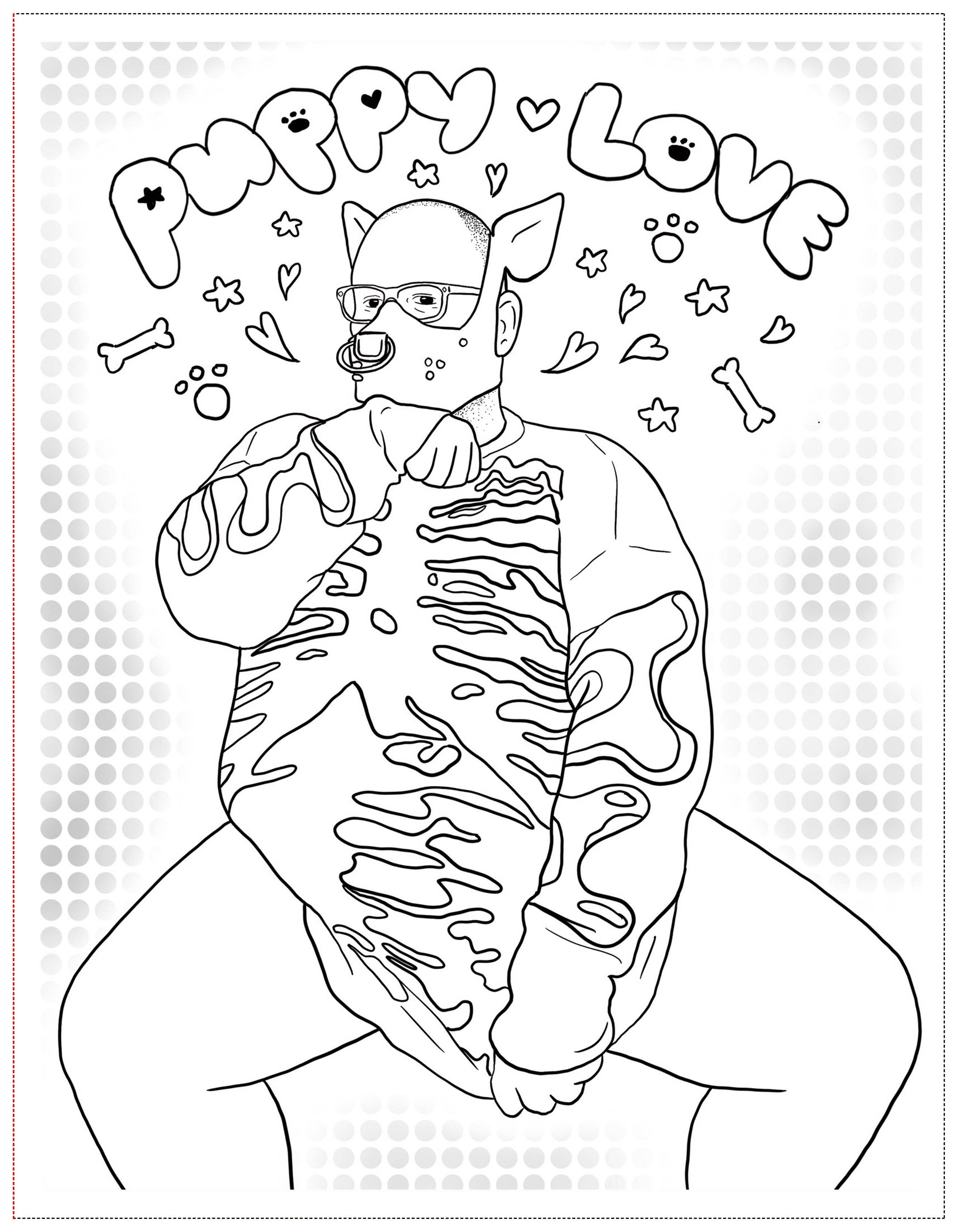 SoftBoysClub - Wholesale Coloring & Activity Book - Adult - Soft Boys, Trans-Masculine Coloring Book (Digital Download)33