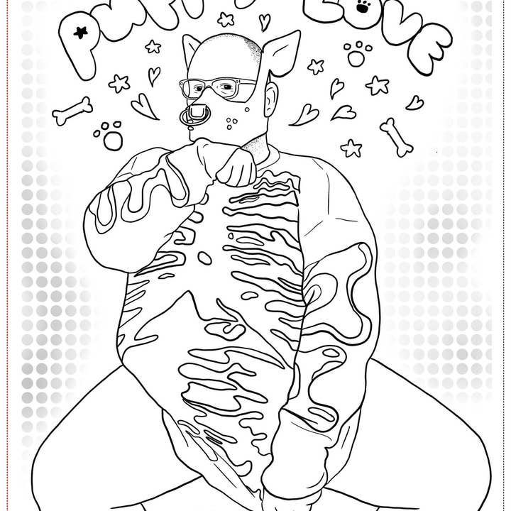 SoftBoysClub - Wholesale Coloring & Activity Book - Adult - Soft Boys, Trans-Masculine Coloring Book (Digital Download)33