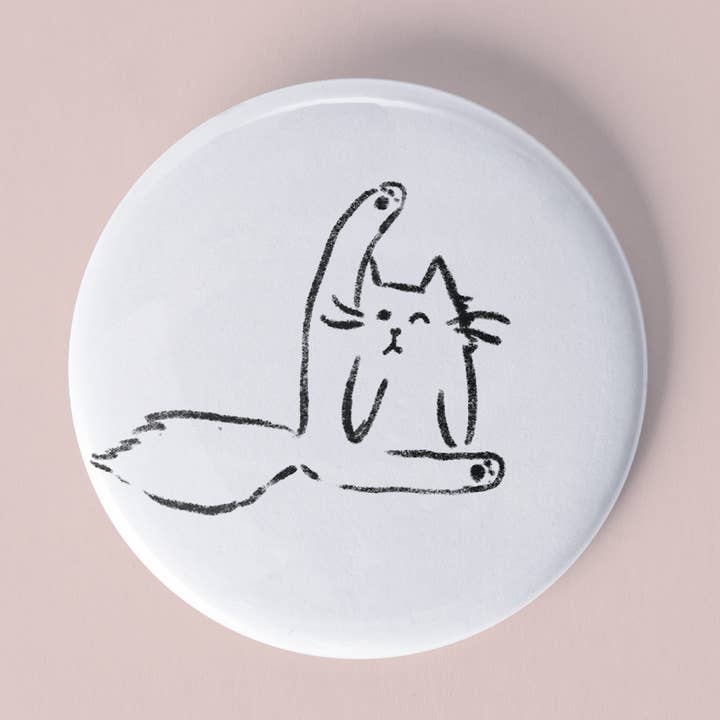 Rengöringsmagnet för kattglas för wholesale av Ashley Frye Studio