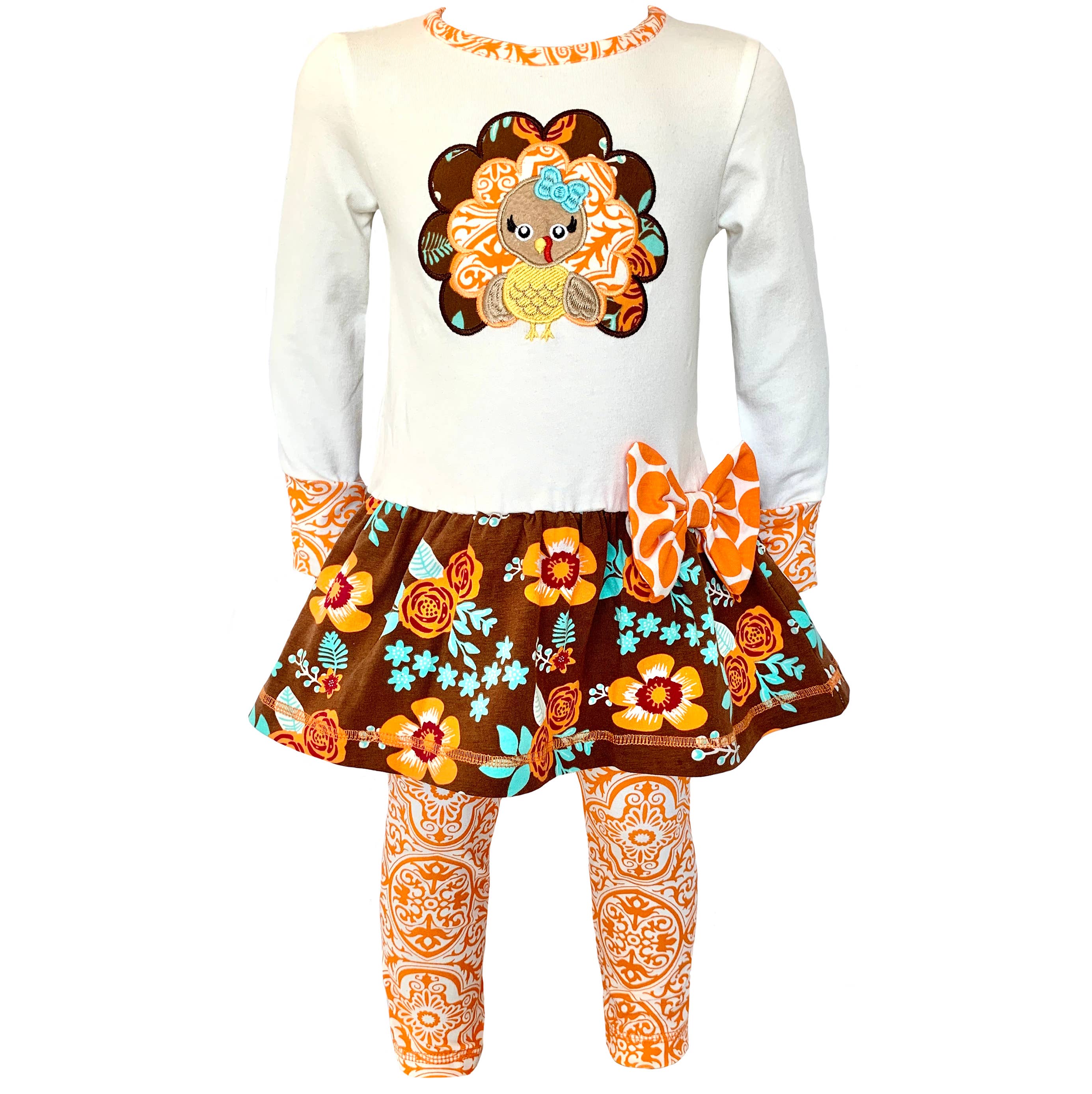 baby girl boutique thanksgiving outfit