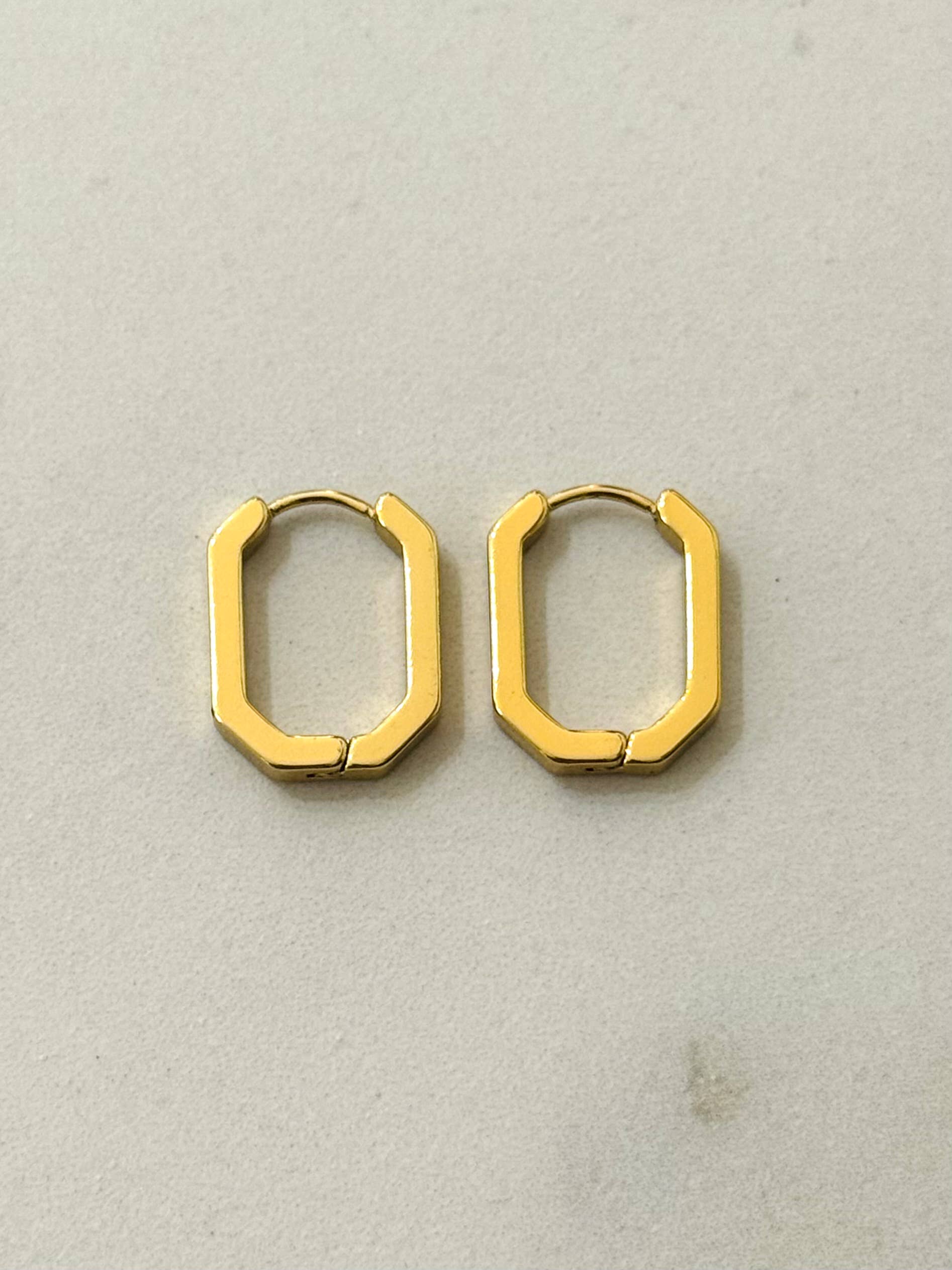 Cassette Barcelona - Vente Créoles - Boucles d'oreilles octogonales