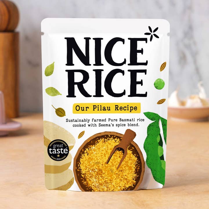 Pilau Basmati Rice Pouch (250g) for wholesale by NICE RICE