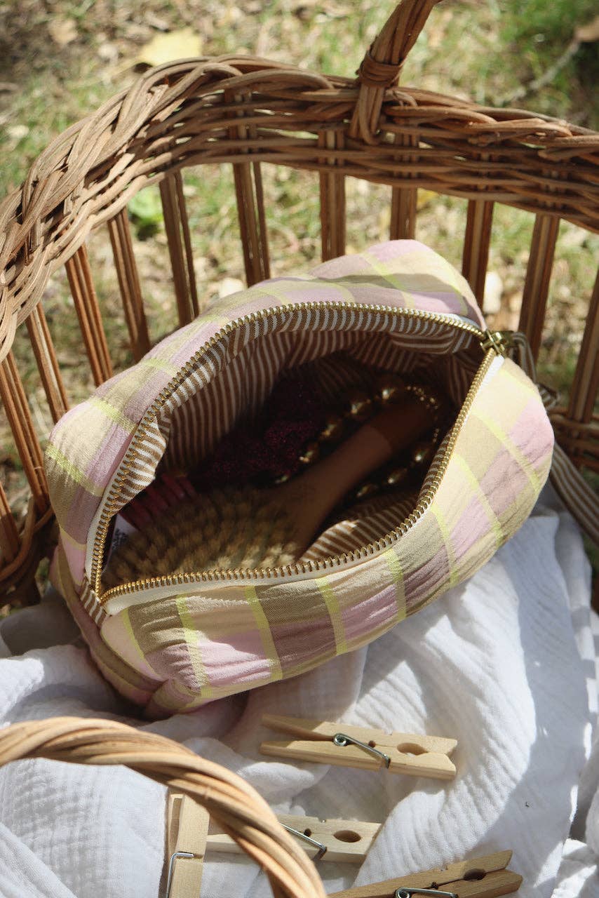 Maho - Wholesale Toiletry Bag - Women's - Claudia Seersucker14