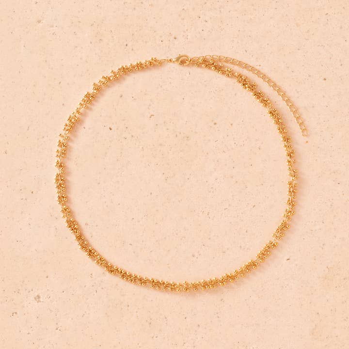 Achille Choker | Jewelry Gold Gift Waterproof for wholesale by Agapée Jewelry