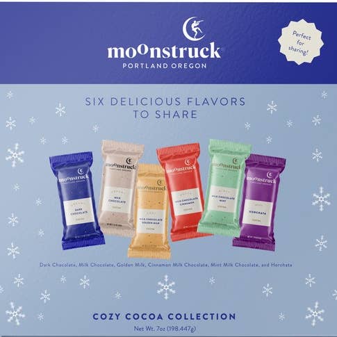 Moonstruck Chocolate Co - Wholesale Hot Cocoa Mix/Kit - Hot Cocoa Sampler