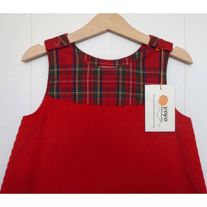 Stewart Tartan Dress for wholesale by Yoyo Children's Wear