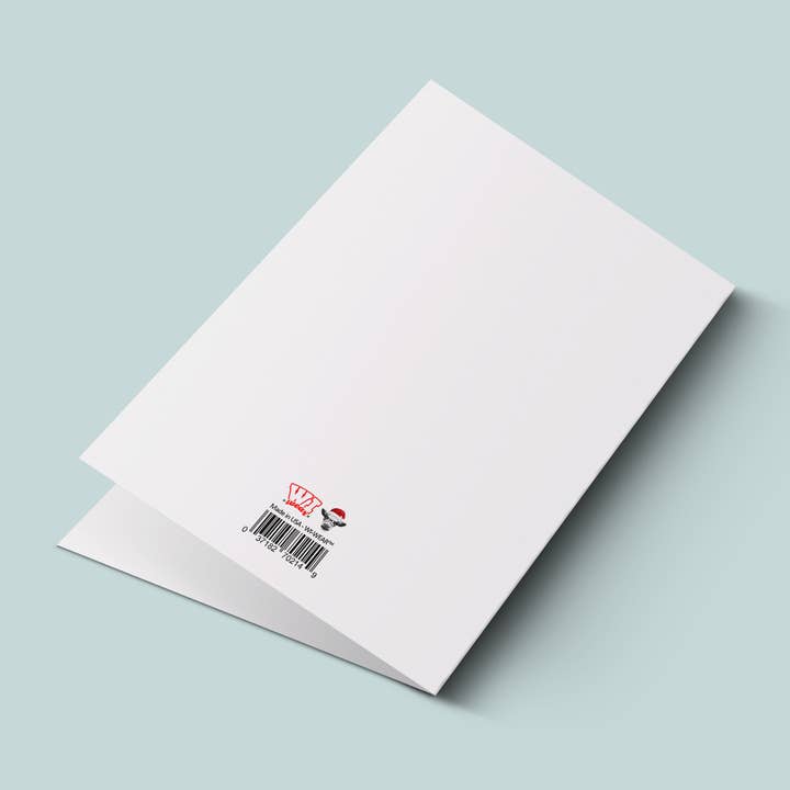 Wi-Wear - Wholesale Christmas Card - When I Think About You I Touch My Elf 5 x 7 Christmas Card