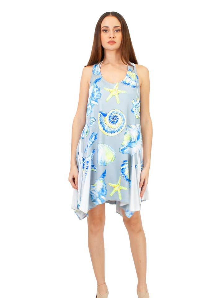 CHD -05 Coralee Dress in Gray for wholesale by Lazy Daisy