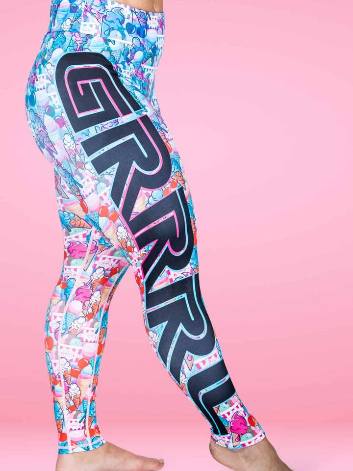 Legging à poche Frosty Treat Next Level pour la vente par GRRRL