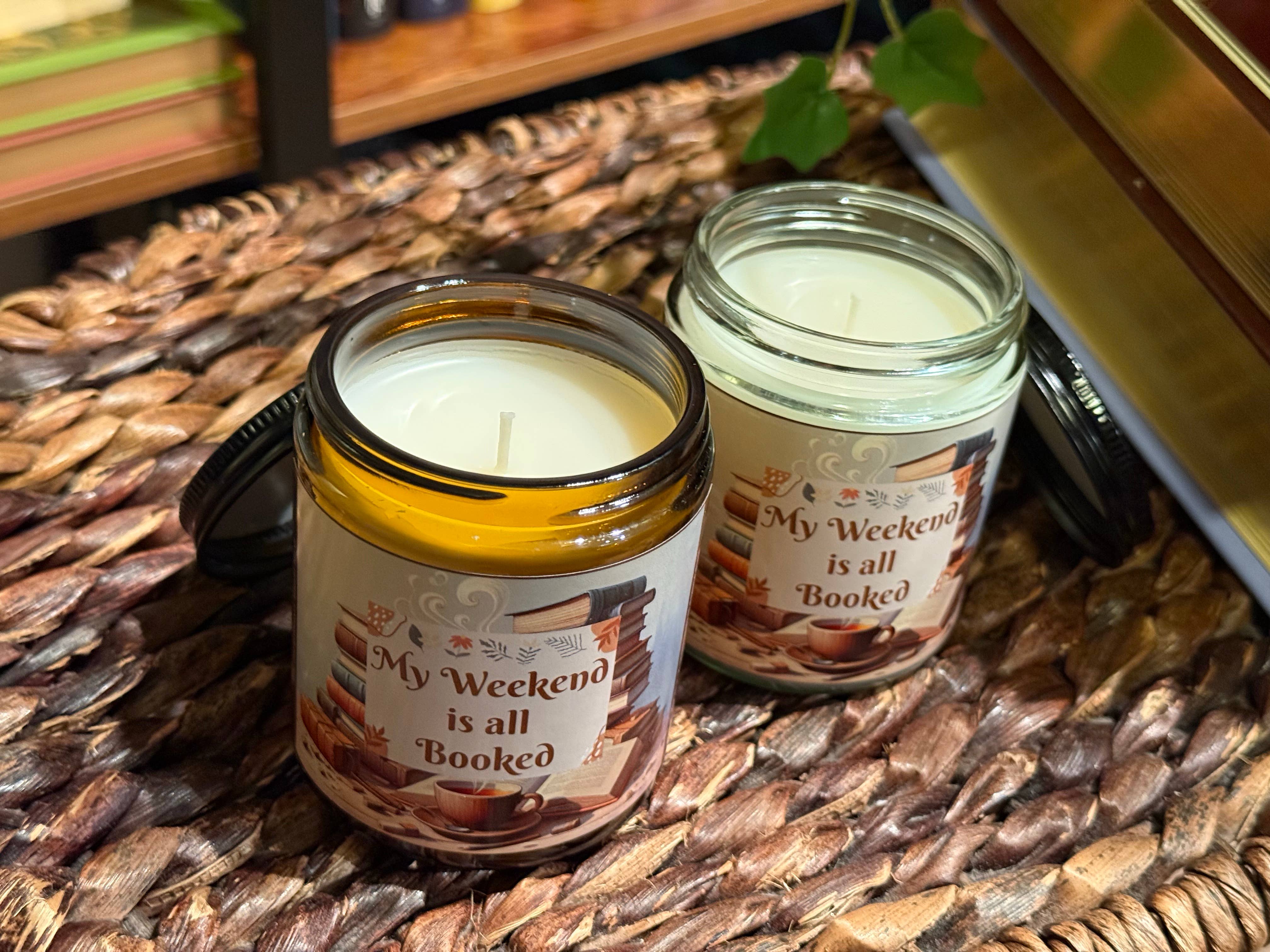 Fantastical Wicks - Wholesale Jar/Filled Candle - My Weekend is All Booked  | 7 oz8