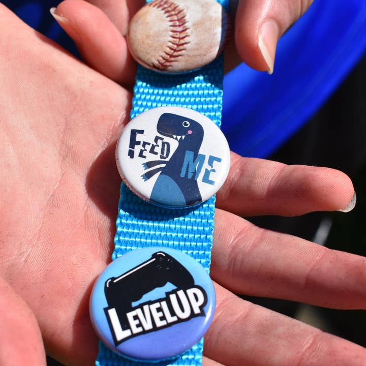 ChattySnaps - Wholesale Lapel Pin/Button - Baseball1