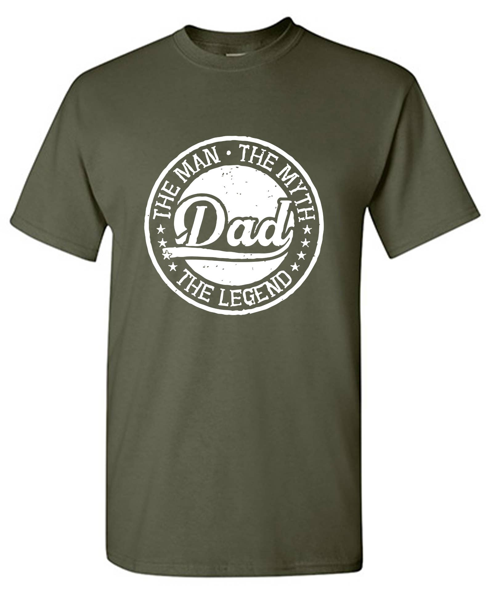 Feelin Good Tees - Wholesale Screen Printed T-Shirt - Men's - The Man The Myth Dad The Legend25