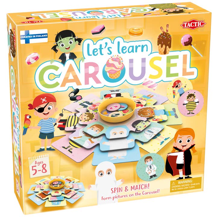 Let's Learn Carousel for wholesale by Tactic Games